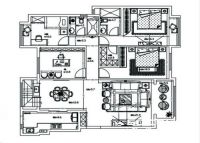 香悦四季200平别墅美式装修-北京实创装饰