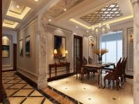 北京元洲装修龙熙顺景200平简欧风格