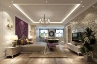 北京元洲装饰中央别墅230平简欧风格