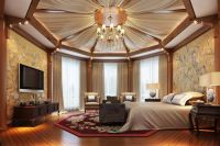 北京元洲装饰旭辉御锦248平美式风格