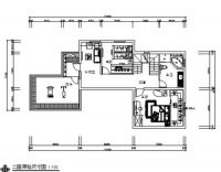 北京元洲装饰孔雀城英国宫230平古典欧式风格