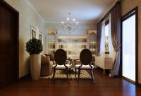 北京元洲装饰固安孔雀城245平简欧风格