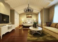 北京元洲装饰固安孔雀城245平简欧风格