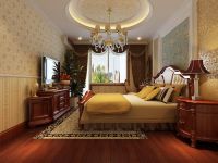 北京元洲装饰-孔雀城叠拼-美式风格