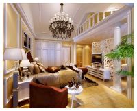 北京元洲装饰中央公馆400平欧式风格