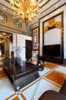 红廷别墅八居室320平米中式风格案例