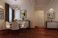 经贸国际公馆115平简约风格-北京实创装饰