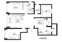 广顺北大街185平简欧风格装修-北京实创装饰