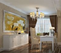 北京元洲装饰-尚峰尚水-简欧风格