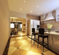 北京元洲装饰-孔雀城别墅-欧式风格