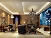 北京元洲装饰香江248平别墅欧式风格