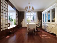 北京元洲装饰通州万达广场300平欧式风格