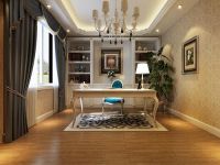 北京元洲装饰孔雀城268平欧式风格