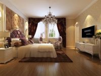 北京元洲装饰孔雀城268平欧式风格