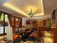 北京元洲装饰孔雀城260平古典欧式风格