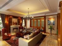 北京元洲装饰孔雀城260平古典欧式风格