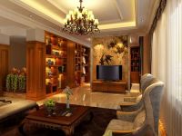 北京元洲装饰孔雀城260平古典欧式风格