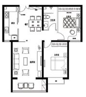 北京元洲装饰-远洋沁山水-现代简约