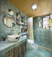 北京江南山水三居田园风格设计案例展示