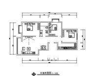 北京元洲装饰保利春天里95平欧式风格