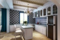 跨越时空的阻碍，亲密接触蓝白色热带风情