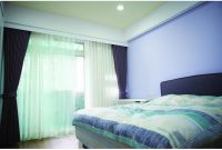 简约时尚两居室家装效果图