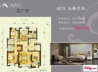 金地仰山 豪华三居低调奢华方案-现代简约-三居室