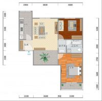 五矿·铭品--二居室