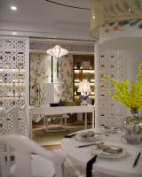 中式简约风格四居室设计家装效果图