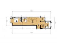 一室一厅 地中海风格