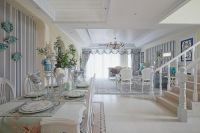 浅山香邑154平米地中海风格设计案例