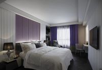 现代风典雅时尚餐厅效果图