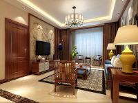 京艺天朗嘉园三居新中式风格