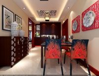 国风美唐141平唯美中式风格装修-北京实创装