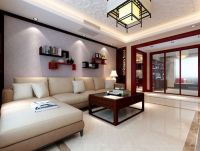 国风美唐141平唯美中式风格装修-北京实创装