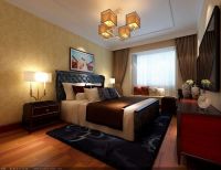 国风美唐141平唯美中式风格装修-北京实创装