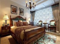 首尔甜城135平美式风格装修-北京实创装饰