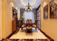 鲁能７号院142平美式风格装修-北京实创装饰