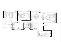 昌平园墅148平米简约风格-北京实创装饰