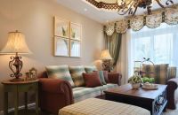 中海国际公馆三居室160平米田园风格案例