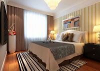 鸿坤理想城179平简约风格装修-北京实创装饰