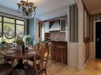 潮白河孔雀城剑桥郡两居地中海风格