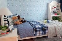 情迷蓝色调 82㎡紧凑型地中海小两居