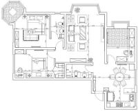 136平米简欧风格设计