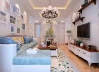 花园小区90平乡村田园装修-北京实创装饰