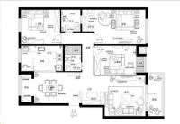 保利西山林语140平欧式风格-北京实创装饰