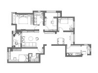 孔雀城-现代简约-三居室