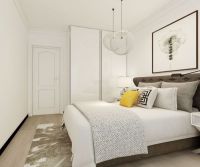 轻快色调打造简约小两居室