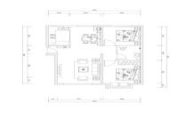 嘉都88平美式风格装修-北京实创装饰