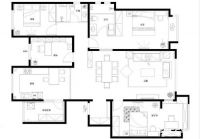 世爵华府170平简约风格-北京实创装饰